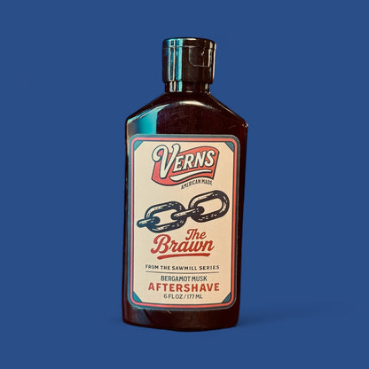 THE BRAWN aftershave