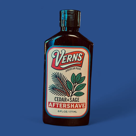 CEDAR and SAGE aftershave