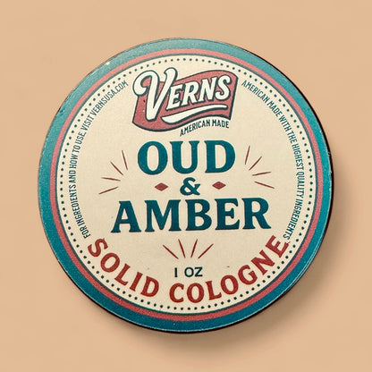 OUD & AMBER solid cologne