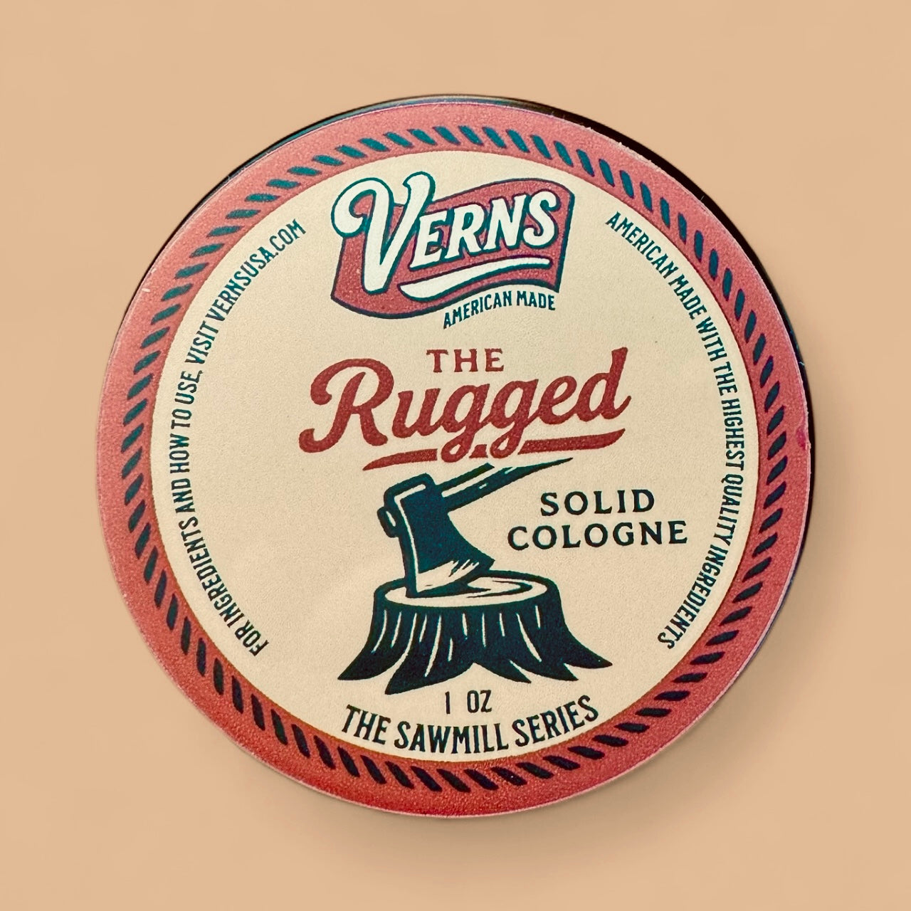 THE RUGGED solid cologne