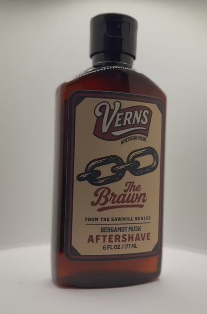 THE BRAWN aftershave