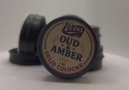 OUD & AMBER solid cologne