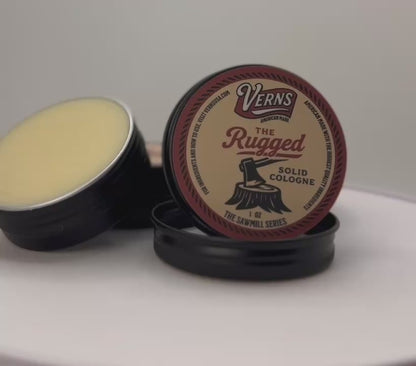 THE RUGGED solid cologne